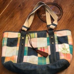 GUC purse. Tommy Hilfiger plaid